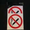 No Smoking Vehicle Pack - House Nameplate Co SAV7