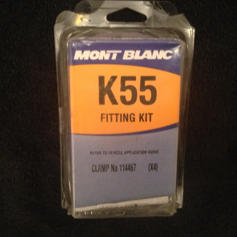Halfords Mont Blanc K55 Roof Bar Fitting Kit