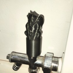 2 x Gargoyle Radiator Lock Shield Valve Cover Caps