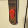 2 x Euro Cylinder Lock Key Hole Cover/Draught Excluder Caps Various Colours