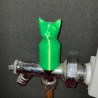 2 x CAT Radiator Lock Shield Valve Cover Caps