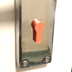2 x Traditional Mortice Lock Key Hole Plug/Draught Excluder Various Colours