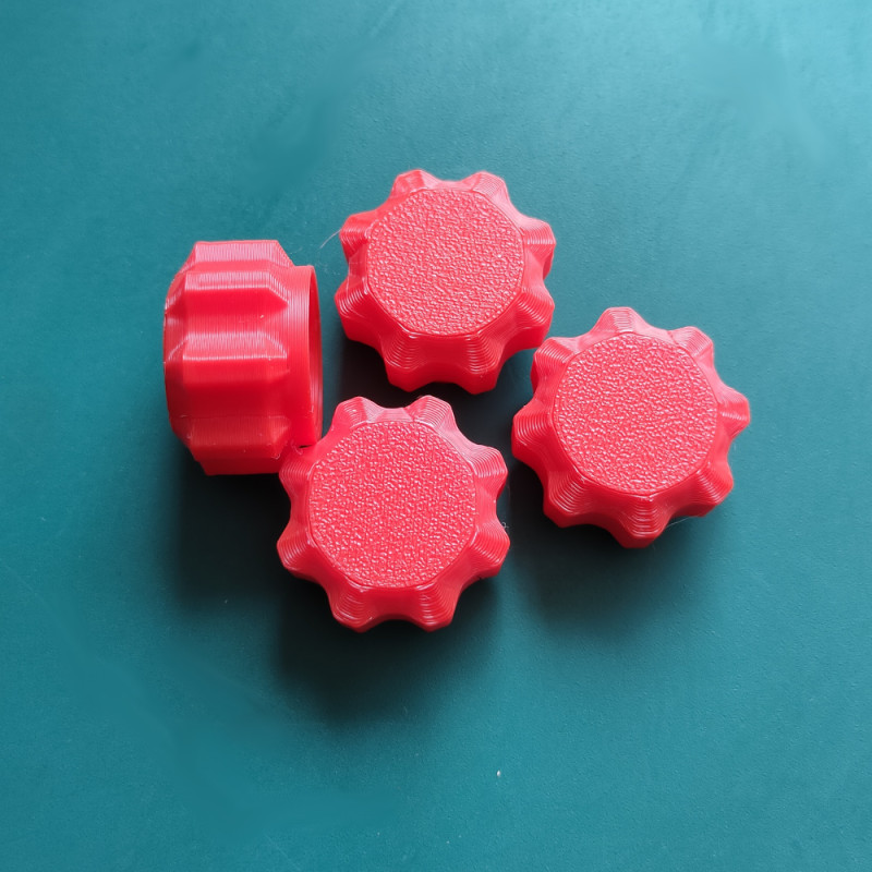 4x Silicone Sealant Mastic Caulk Cartridge/Tube Nozzle Screw Cap Tops