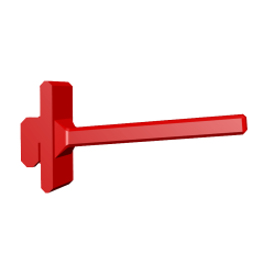 2 x TwinSlot Shelving Long Hook