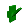 2 x TwinSlot Shelving Key Hooks