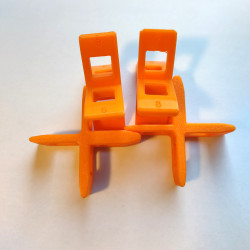 4x Decking Spacers / Board Spacing Tools (4/5/6/8mm)