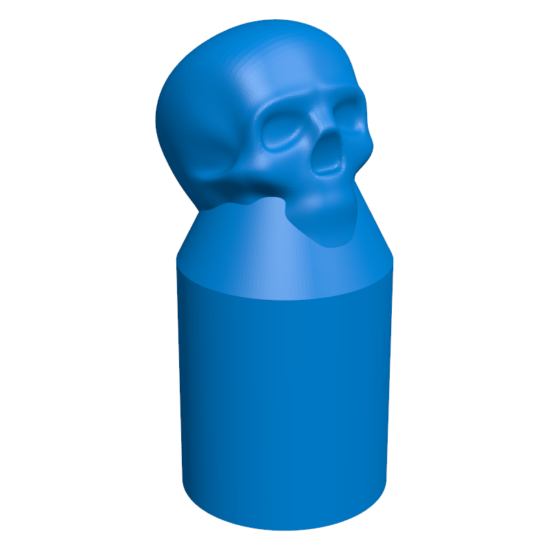 2 x Skull Radiator Lock Shield Valve Cover Caps