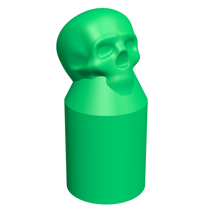 2 x Skull Radiator Lock Shield Valve Cover Caps
