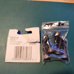 5 x Black High Tensile 12.9...