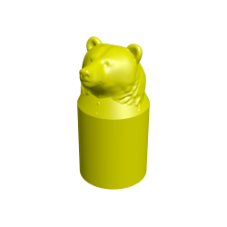 2 x Bear Radiator Lock Shield Valve Cover Caps