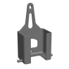 Jump Starter Wall Mount BRACKET for NOCO Boost X GBX45 Black