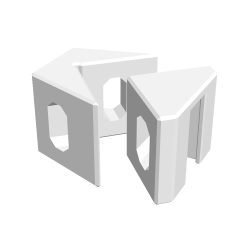 90° Corner/Mitre Adapters for Irwin Quick-Grip Mini Bar Clamps