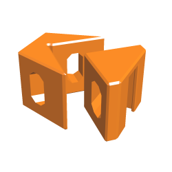90° Corner/Mitre Adapters for Irwin Quick-Grip Mini Bar Clamps